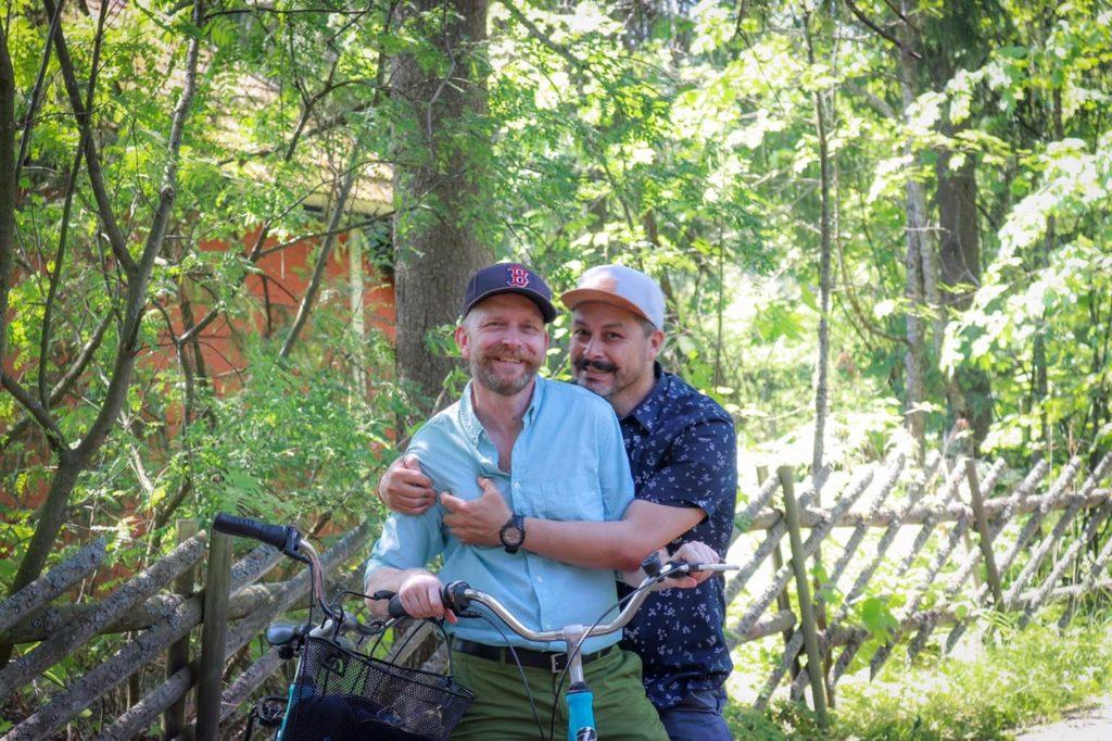 Best way to experience the lake Tuusula is by renting a bike