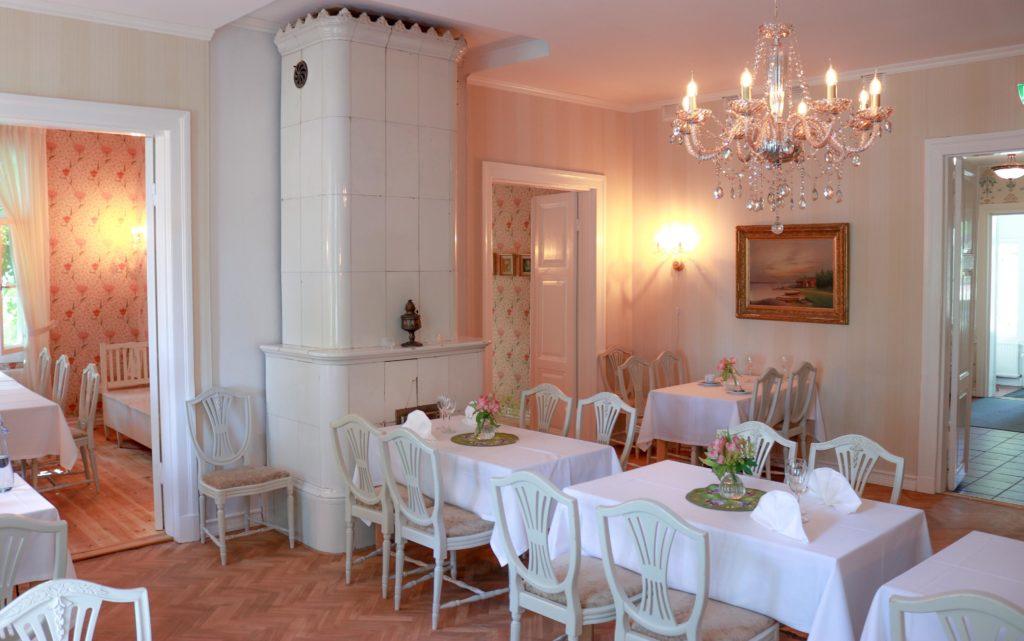 The beautiful and newly renovated restaurant Krapihovi