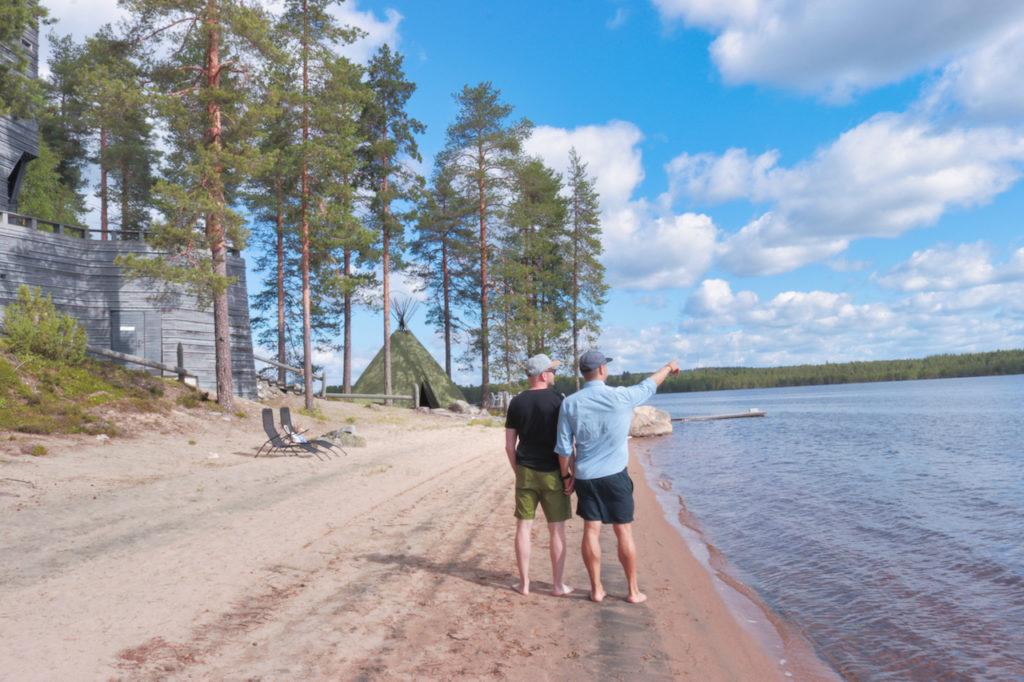 Hotel Kalevala beach